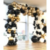 Aro arco em metal Dourado para balões